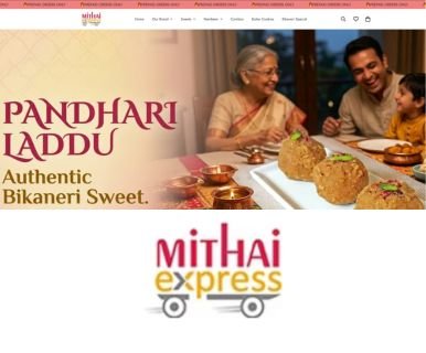 Mitha Express Sweets E-commerce